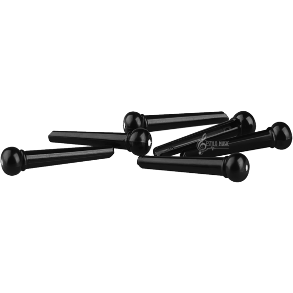 Paq 6 Pines Clavijas P/ Puente de Guitarra Repuestos de Plastico (6 pz) - Imagen 4
