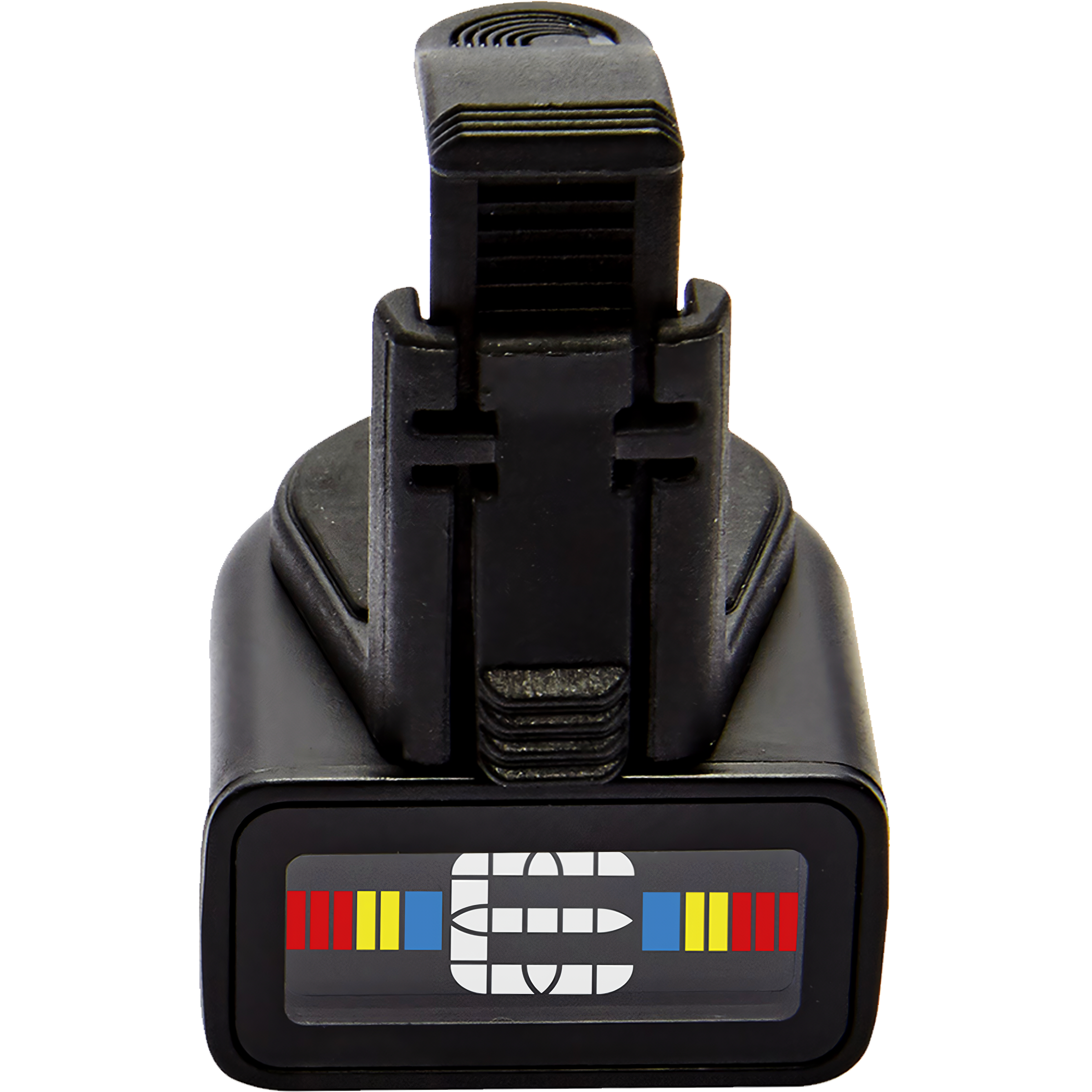 Afinador digital Planet Waves PW‑CT‑12MIC , clip giratorio 360°, pantalla LCD a color, portátil y compatible con guitarra, bajo, mandolina, ukelele y banjo.