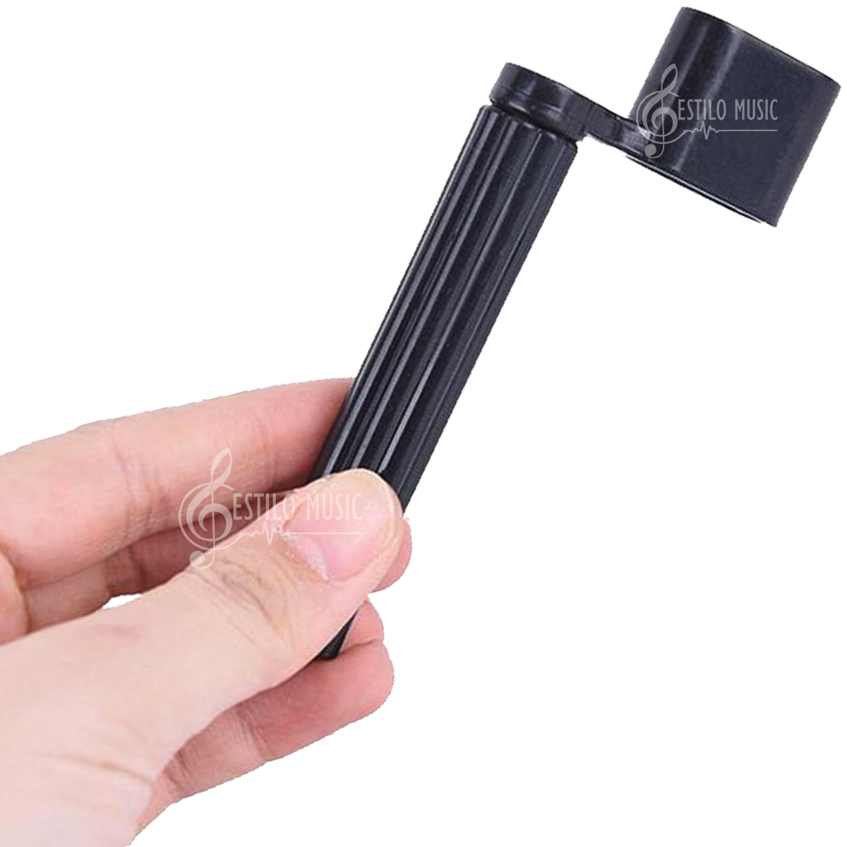 Bobinadora de Cuerdas para guitarra multifuncional marca Estilo Music enrollador y desenrollador de cuerdas con extractor de pines de puente