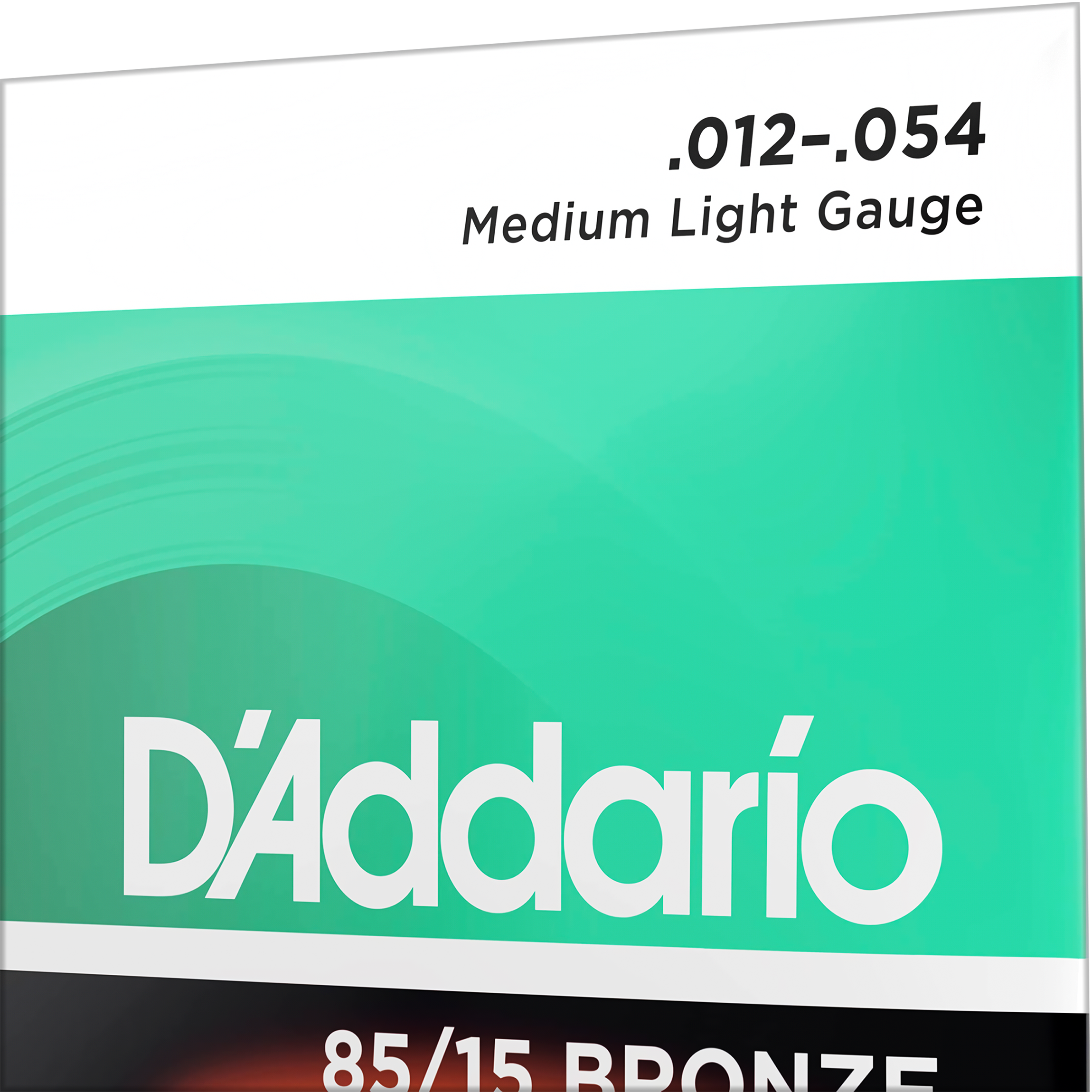 Juego de Cuerdas Daddario EZ920 Medium Light .012–.054, aleación 85/15 Bronze, tono brillante duradero