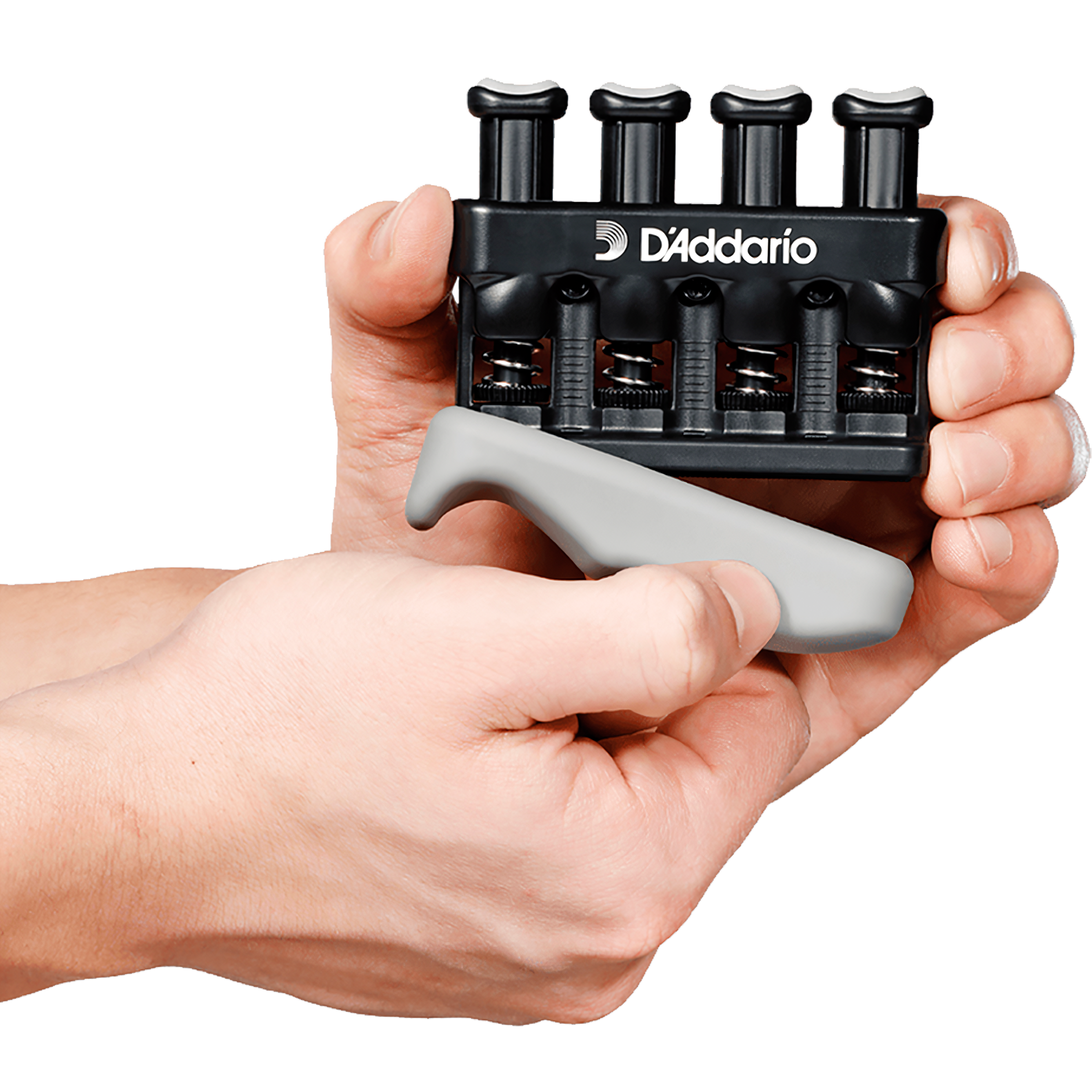 Ejercitador de mano D'Addario Varigrip PW-VG-01 – herramienta ergonómica con tensión variable para dedos, manos y antebrazos