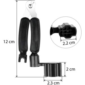 Bobinadora de Cuerdas Estilo Music modelo multifuncional 3 en 1: enrollador de cuerdas, cortador y quita-pines para guitarra BG3