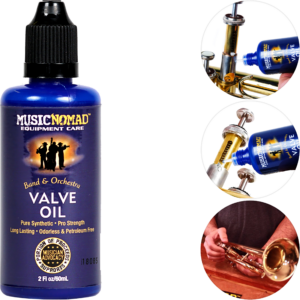 Aceite Embolo MN703 Music Nomad – aceite sintético para válvulas, fórmula pura, no tóxico, acción rápida y duradera