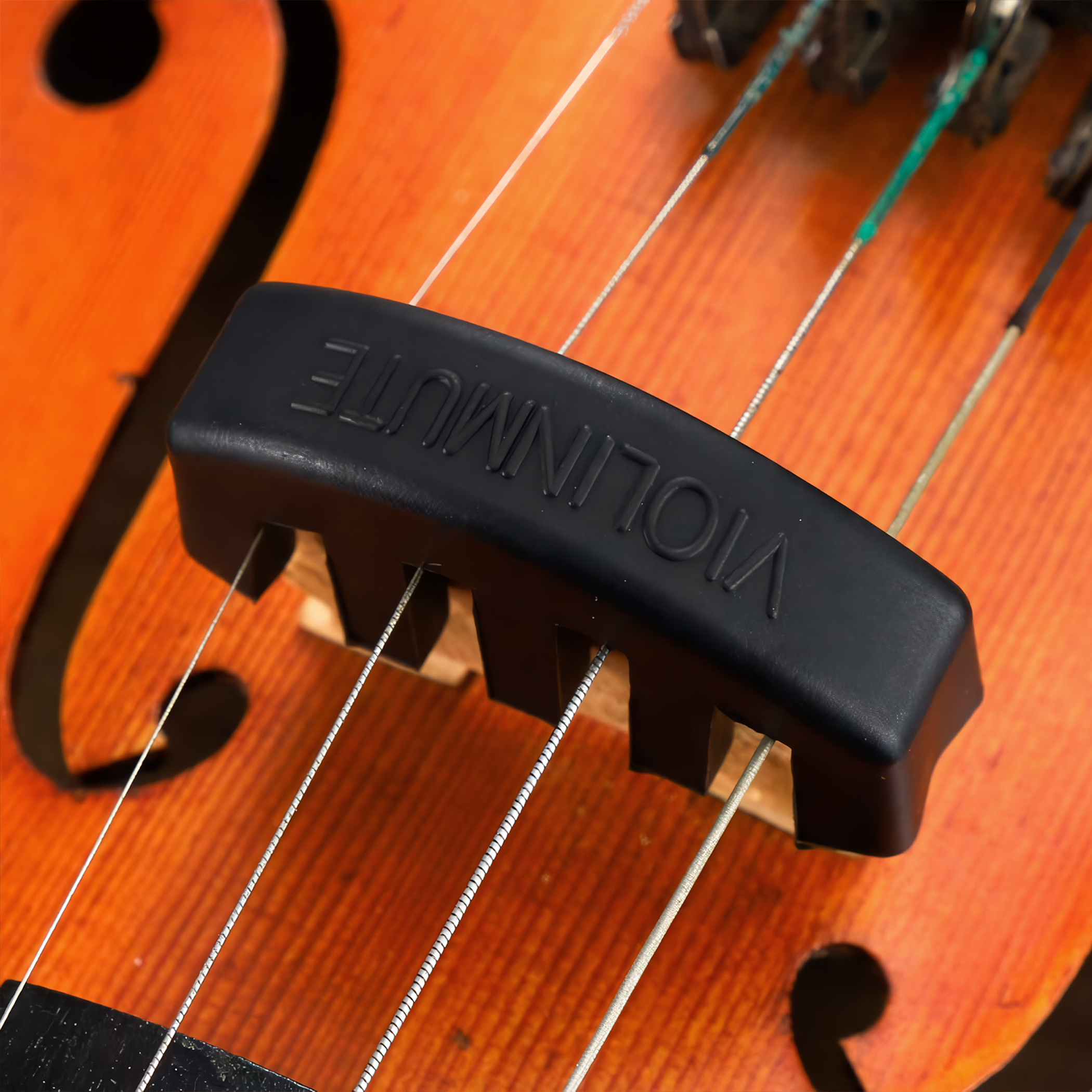 Muteador Violin Fretwrap silenciador para violín 4/4 y 3/4, material suave sin dañar cuerdas