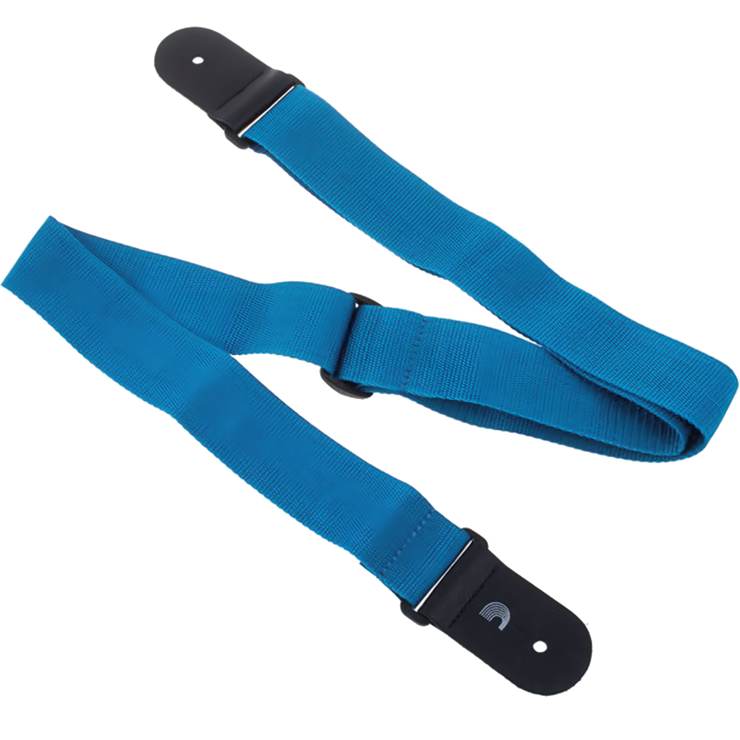Tali Correa de Guitarra Planet Waves polipropileno negro ajustable resistente y duradero marca daddario azul, bajo guitarra electrica bajoloche - PWS102