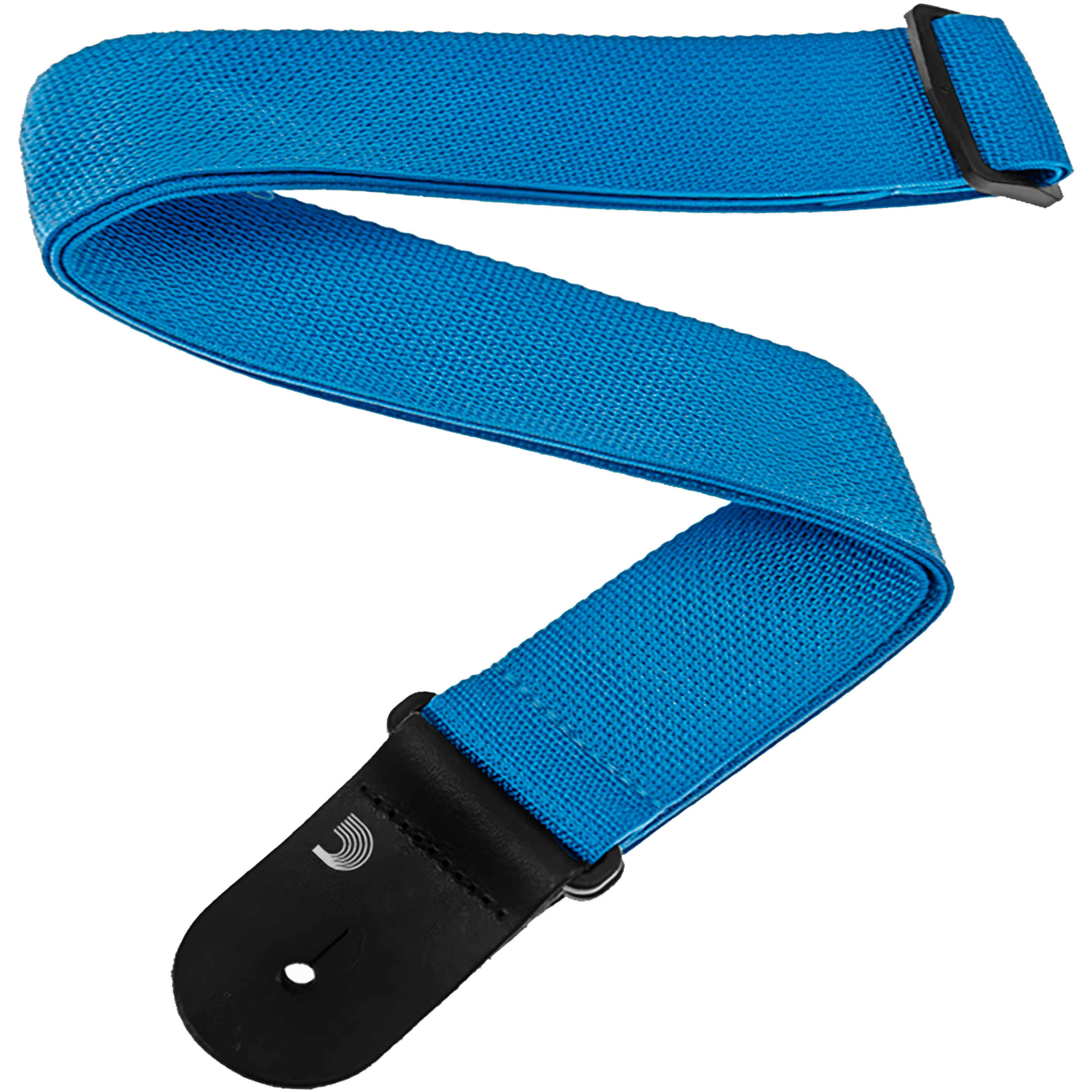 Tali Correa de Guitarra Planet Waves polipropileno negro ajustable resistente y duradero marca daddario azul, bajo guitarra electrica bajoloche - PWS102