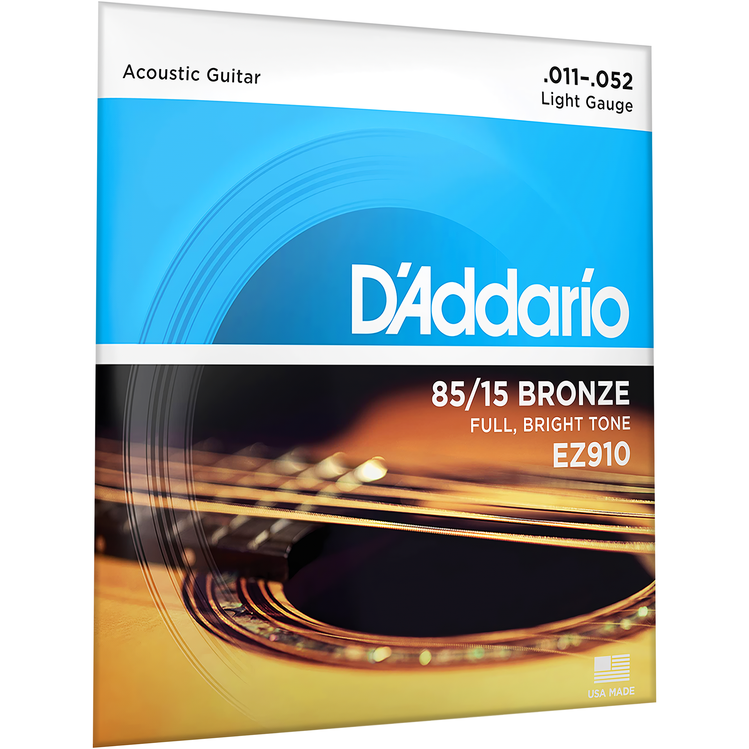 Cuerdas Daddario EZ910 P/ Guitarra Tensión 0.011 - 0.052 - Imagen 5