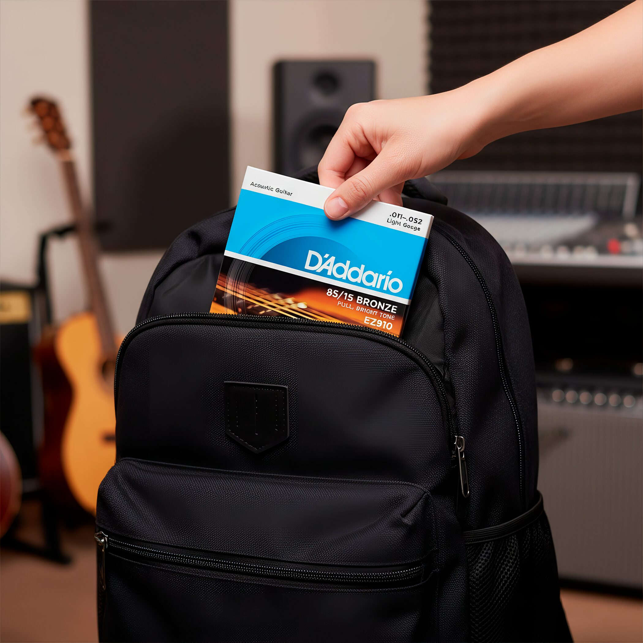 Cuerdas Daddario EZ910 P/ Guitarra Tensión 0.011 - 0.052 - Imagen 8