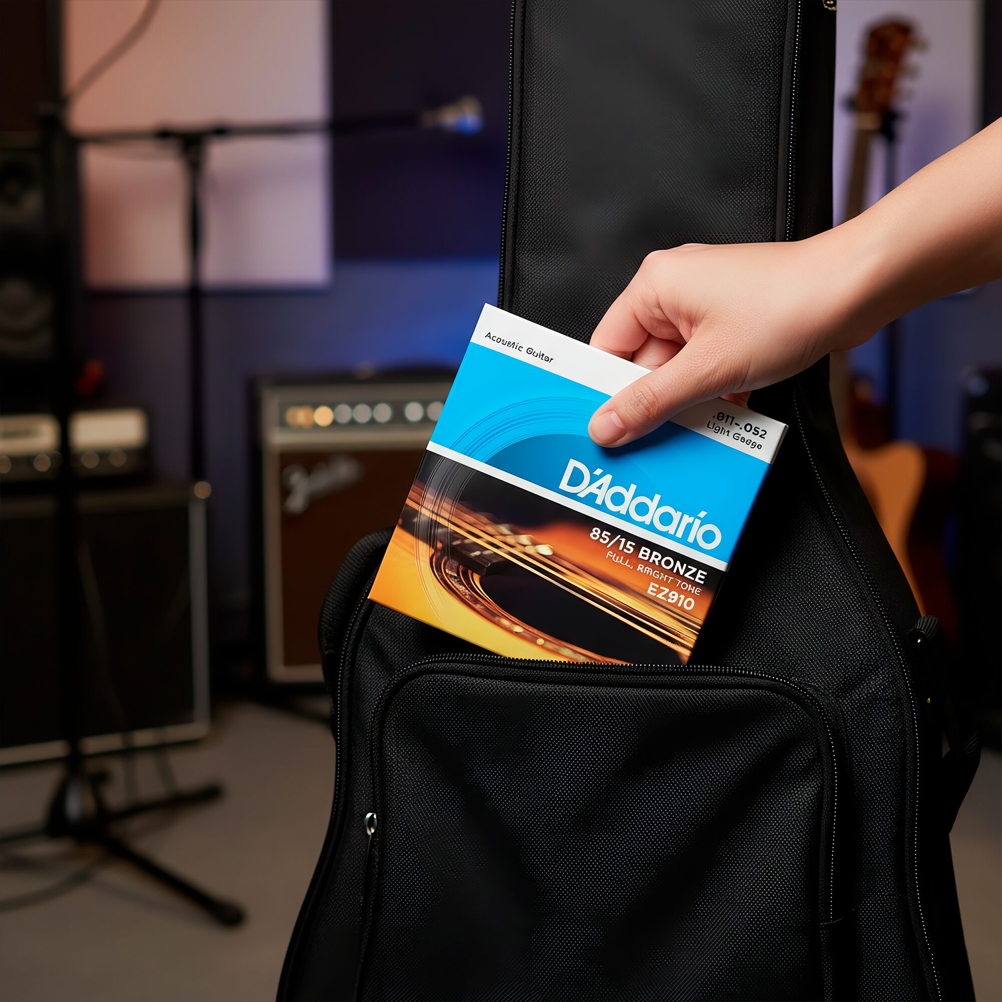 Cuerdas Daddario EZ910 P/ Guitarra Tensión 0.011 - 0.052 - Imagen 10