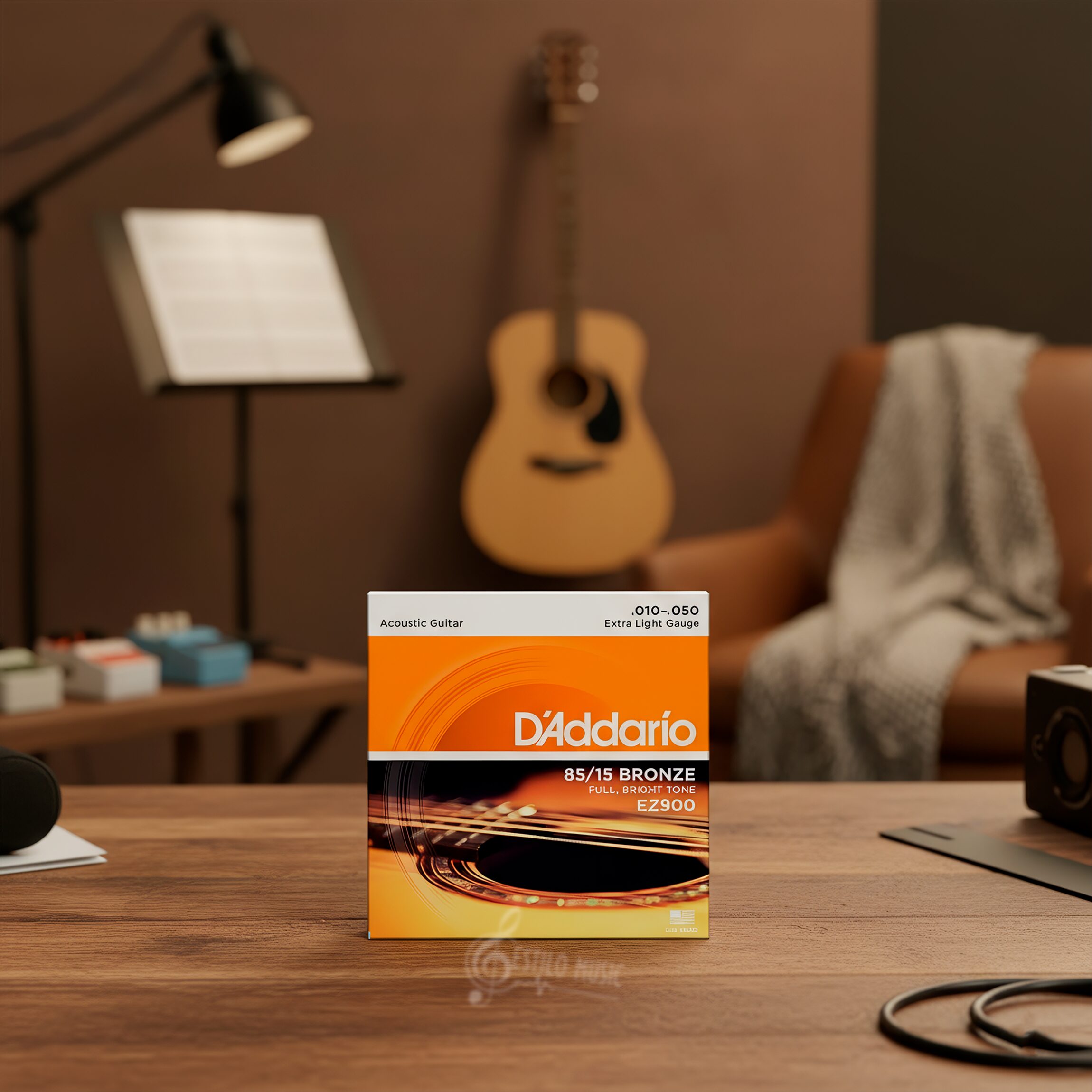 D’Addario EZ900 cuerdas acústicas 85/15 Bronze, calibre extra light .010-.050, tono balanceado y gran proyección daddario