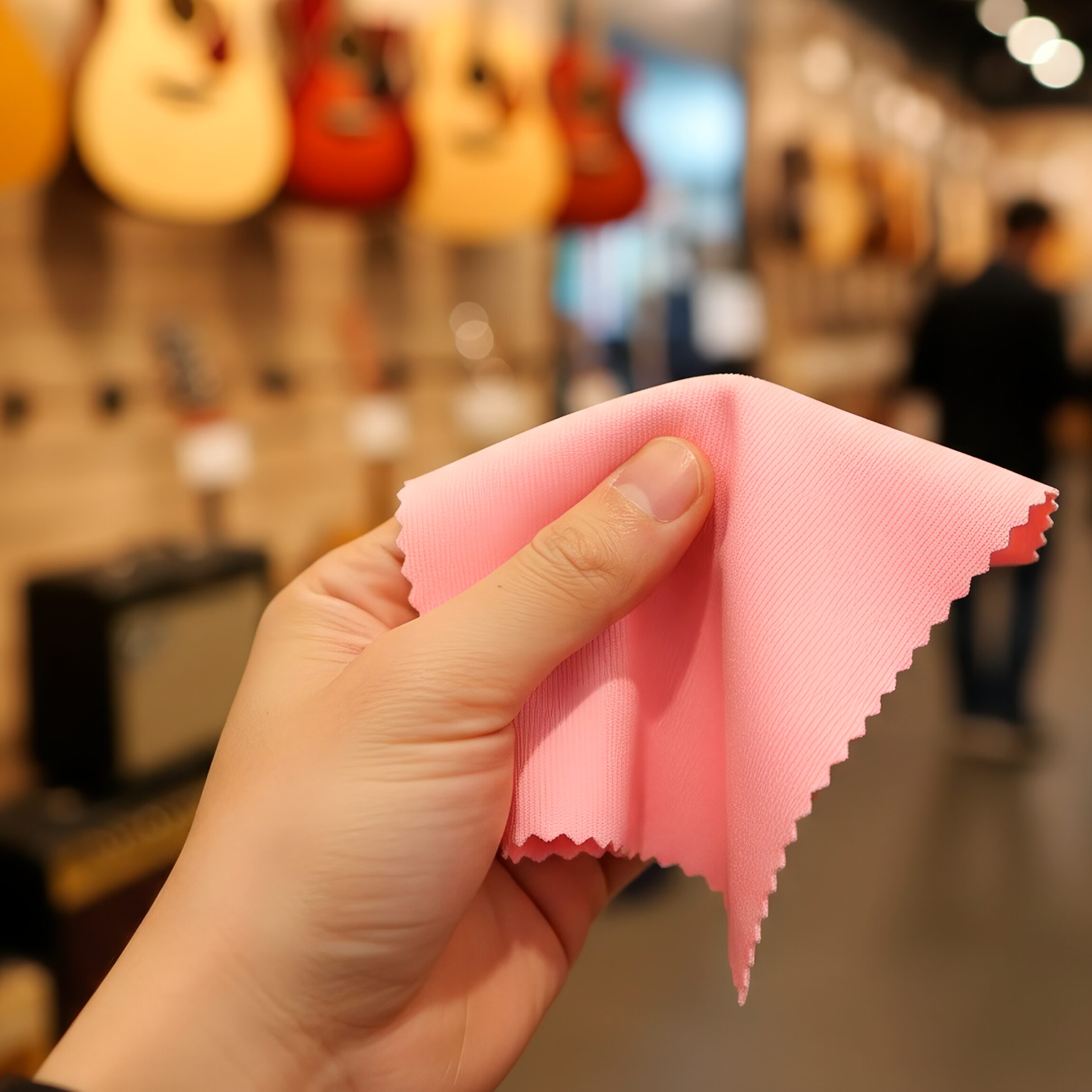 Kit D’Addario PW‑FBCS Planets Waves con botella de aceite limpiador de 60 ml y paño de microfibra, fórmula sin acumulación para limpiar y acondicionar diapasones de madera oscura.