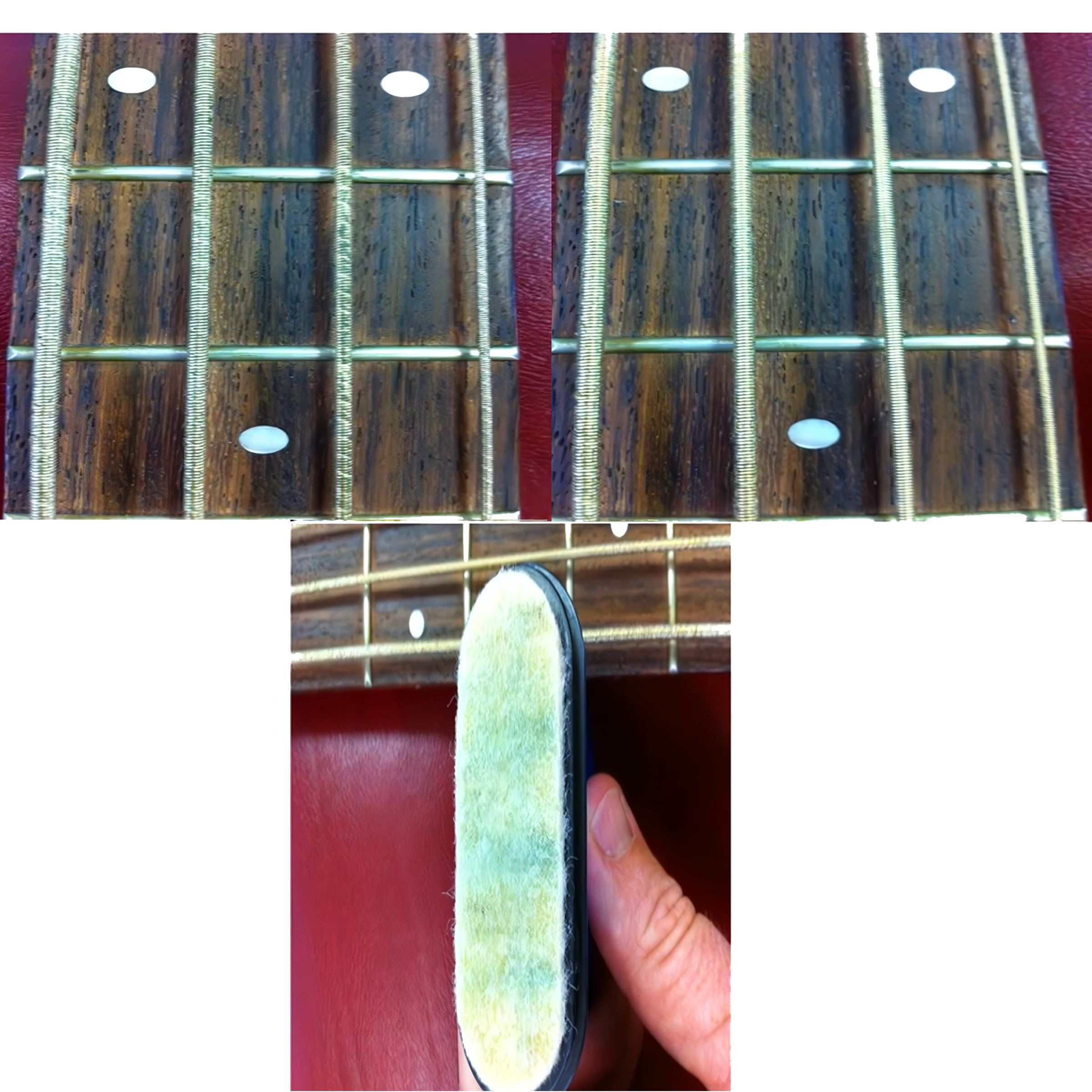 Limpiador Cuerdas Guitarra MN120 Music Nomad repuesto String Fuel para limpieza y lubricación de cuerdas.