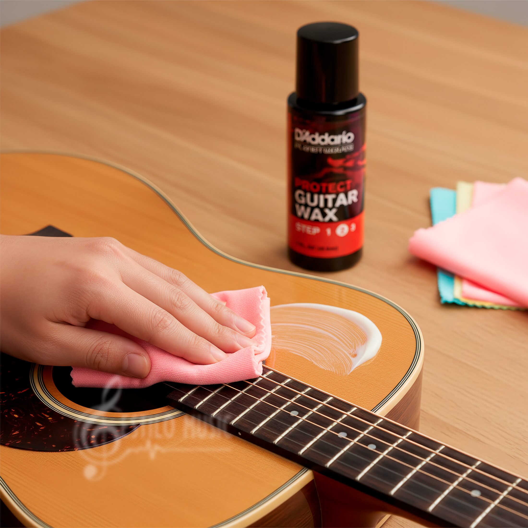 Limpiador Instrumentos PW-PL-02S Daddario Planet Waves crema protectora y selladora para guitarra.