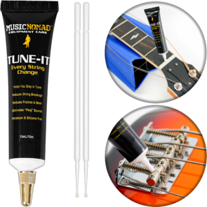 Lubricante P/ Cuerdas Guitarra Music Nomad MN106 para mejorar afinación y reducir desgaste.