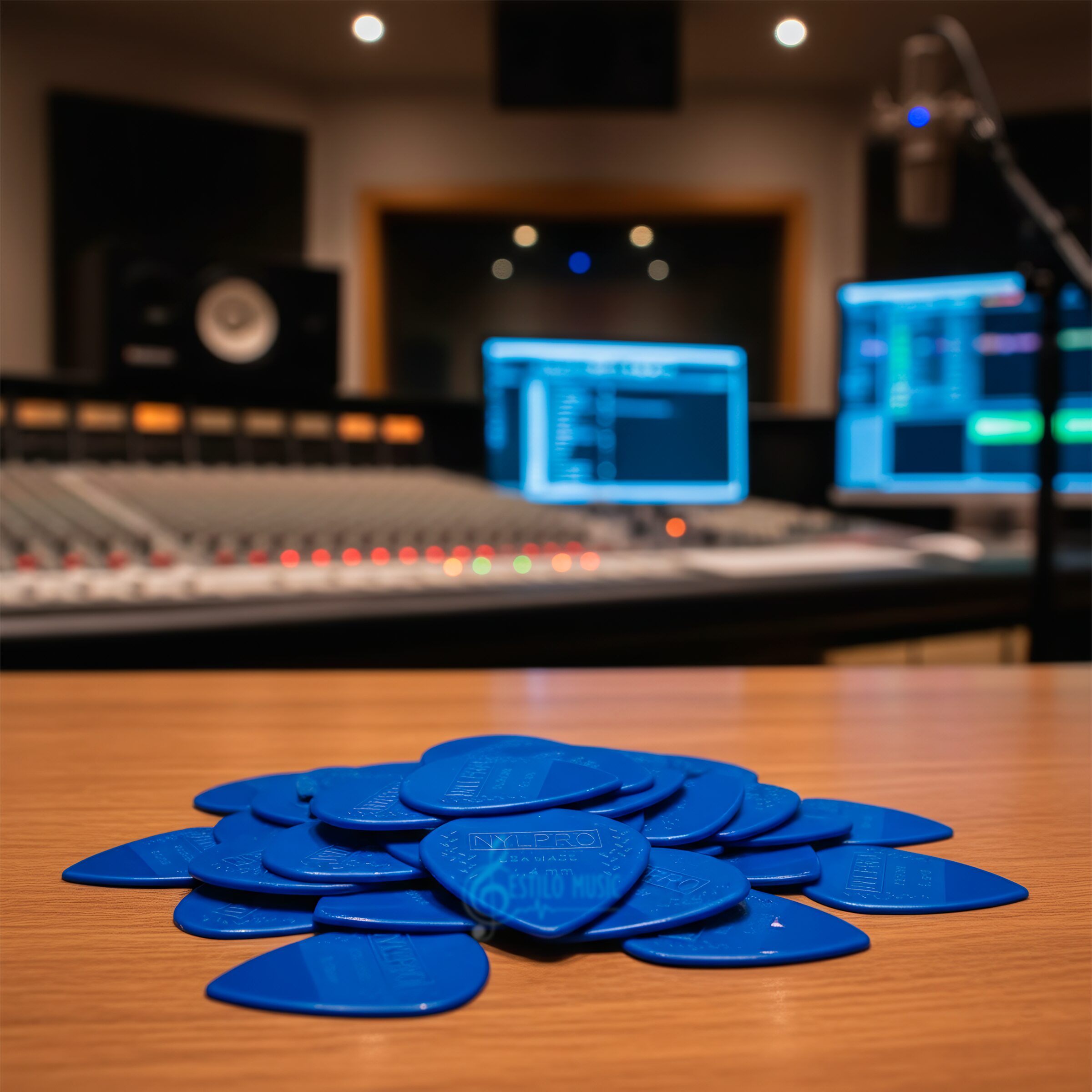 Puas Planet Waves 3NPR7-10 de nylon calibre 1.4 mm color verde para guitarra estilo jazz