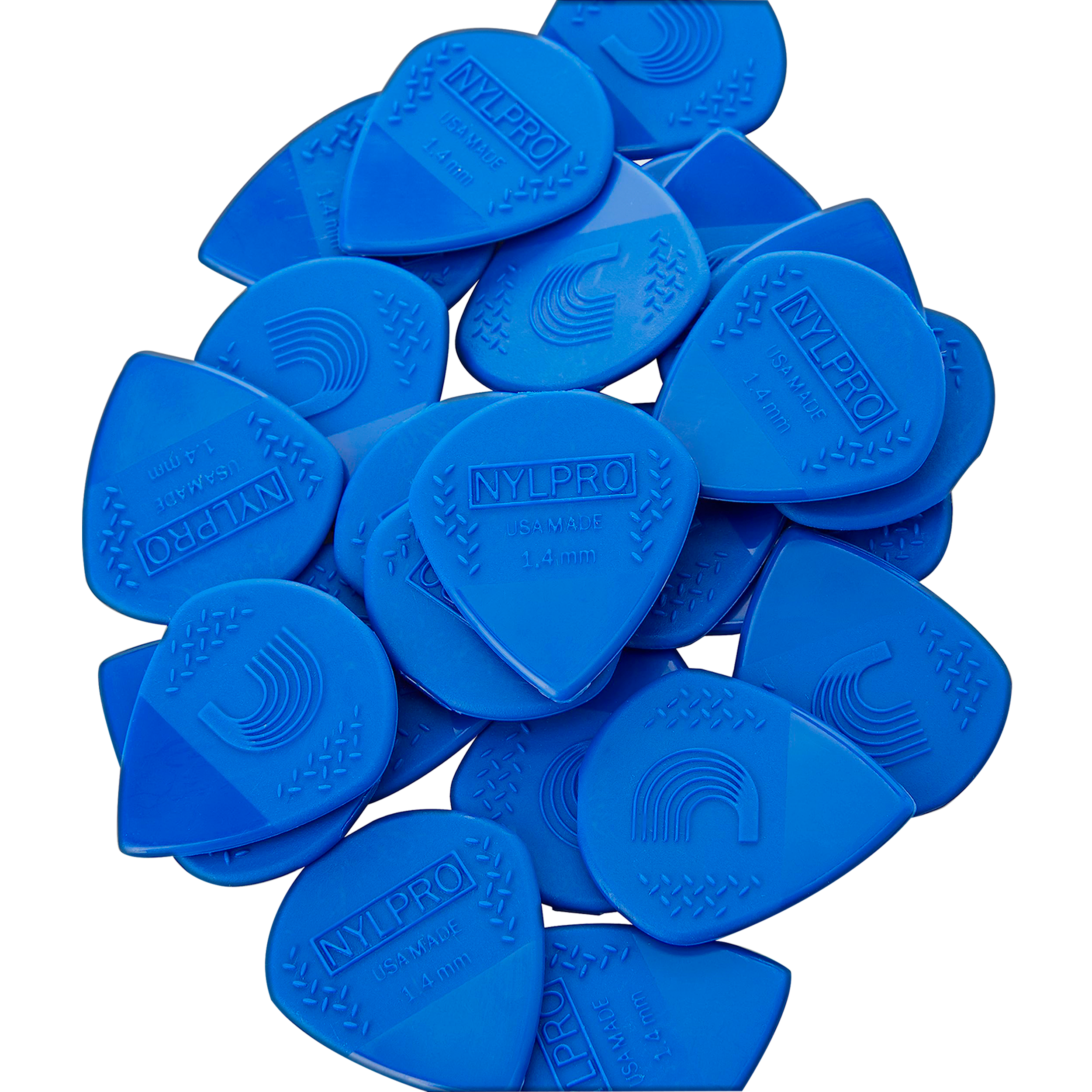 Puas Planet Waves 3NPR7-10 de nylon calibre 1.4 mm color verde para guitarra estilo jazz