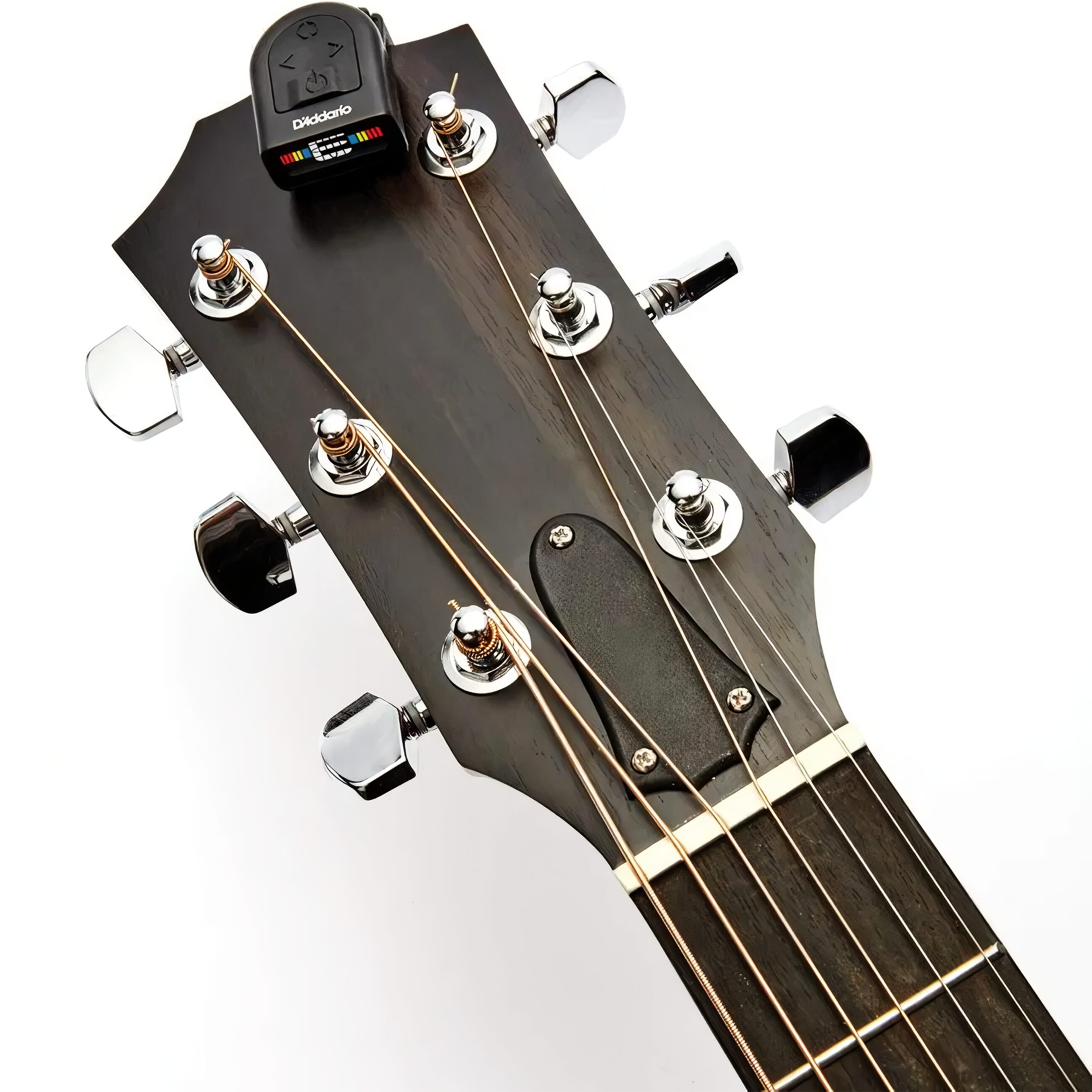 Afinador Guitarra PW-CT-12 MICRO Daddario uso en guitarra bajo ukulele COLOCADO EN UNA GUITARRA