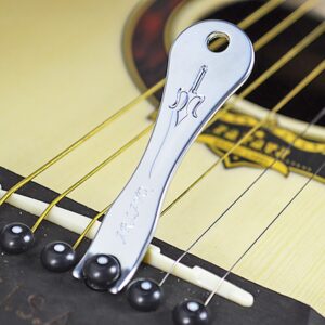 Quita Pines De Guitarra Puente de acero inoxidable para extraer clavijas de guitarra acústica sin dañar el instrumento
