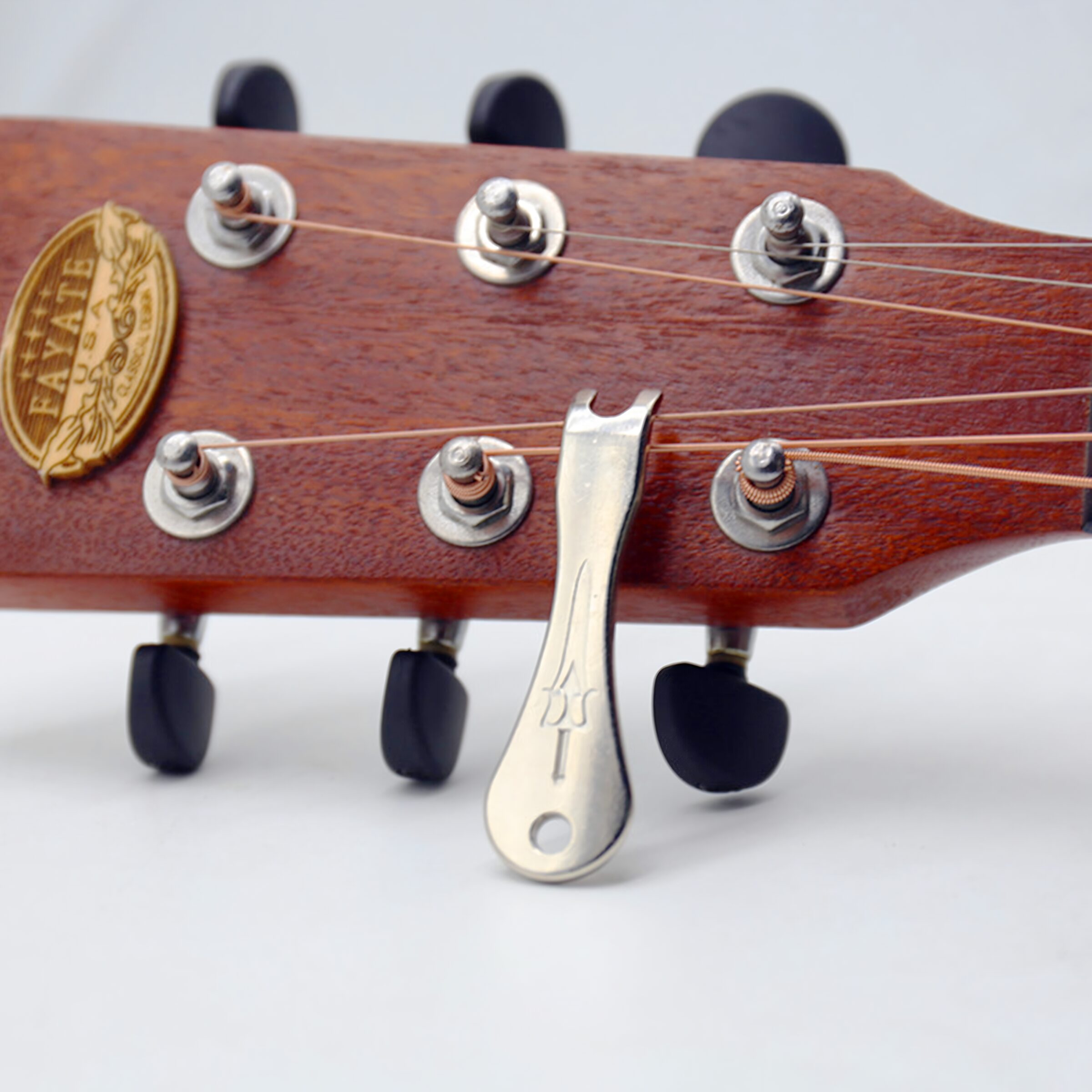 Quita Pines De Guitarra Puente de acero inoxidable para extraer clavijas de guitarra acústica sin dañar el instrumento