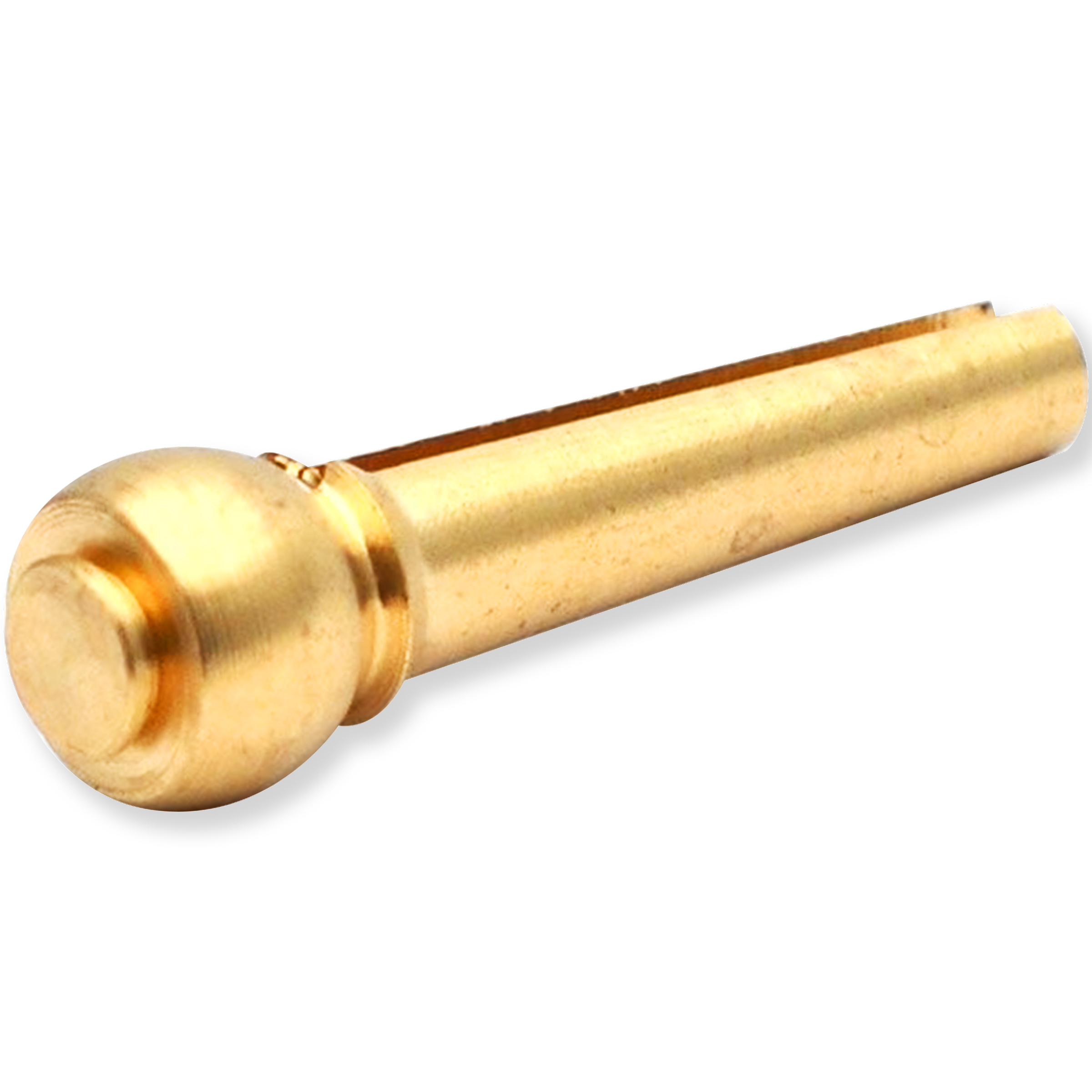 Pines Clavijas de Guitarra P/ Puente de latón dorado para guitarra acústica y docerola paquete con 6 piezas resistentes