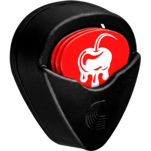 Porta Plumillas PW-PH-01 Daddario para guitarra y bajo con diseño compacto y capacidad para almacenar varias púas.