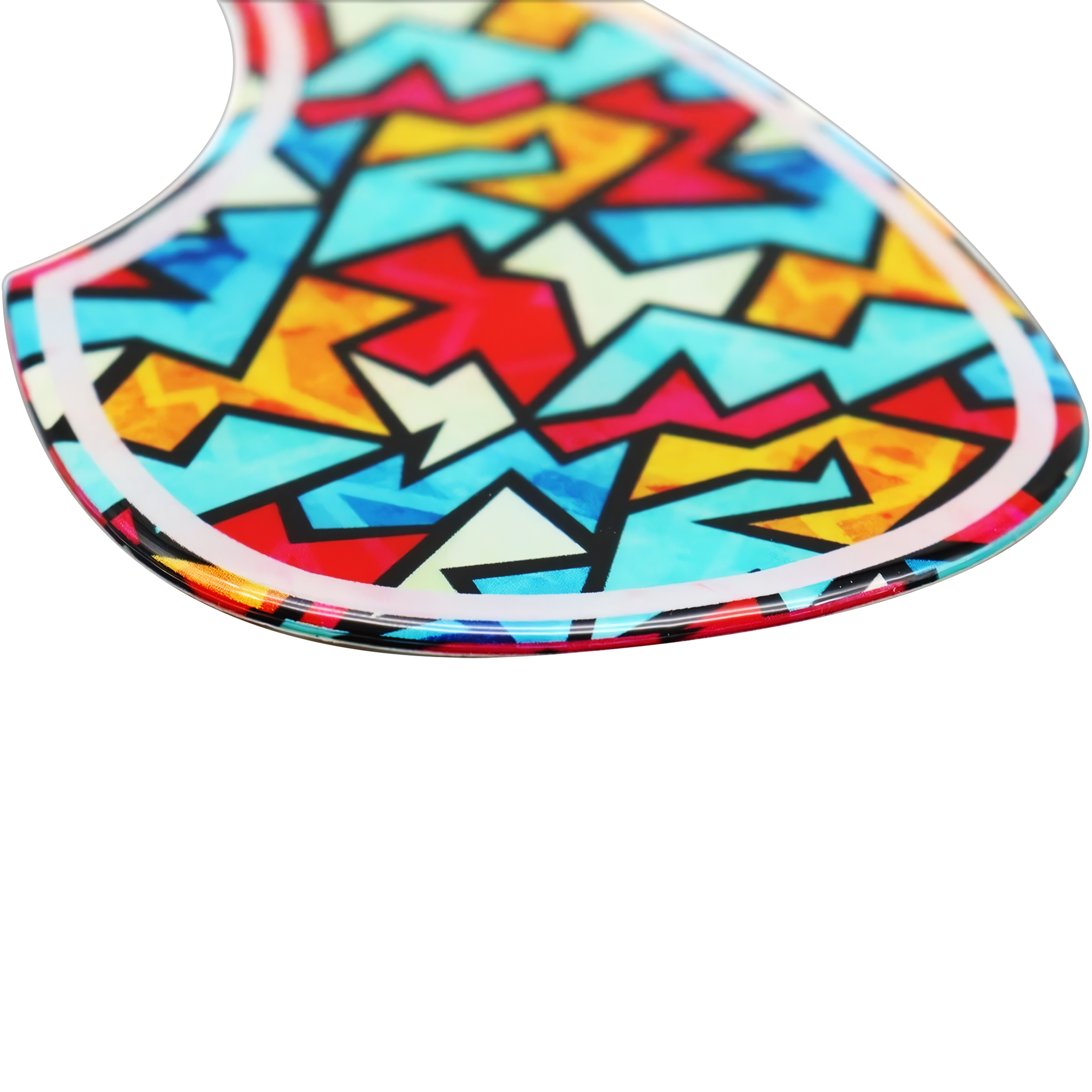 Protector de Guitarra Golpeador Pickguard EM autoadhesivo para guitarra acústica y clásica contra rayaduras y desgaste.