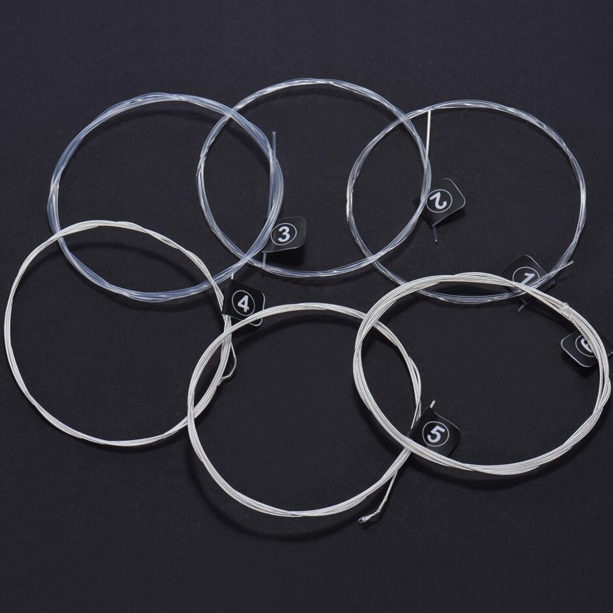 Cuerdas De Guitarra Clasica Nylon Orphee NX35 calibre 028-045 para guitarra clásica con tensión alta Hard Tension y sonido equilibrado.