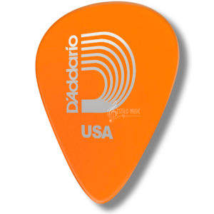 Puas Daddario Duralin Plumillas calibre 0.60 mm, paquete con 10 piezas fabricadas en USA, ideales para guitarra acústica y eléctrica.