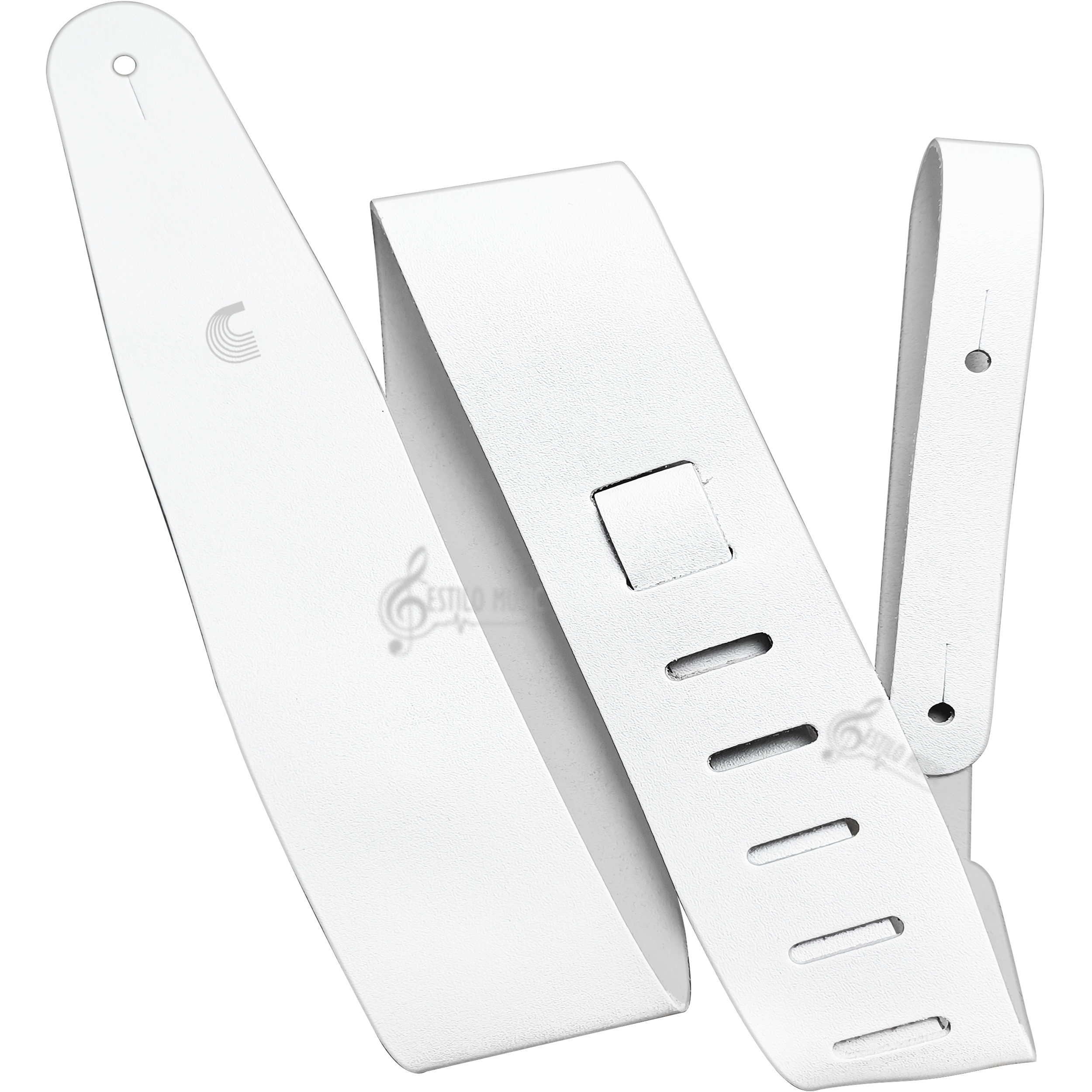 Correa De Cuero Piel P/ Guitarra Daddario 25BL02 para guitarra acústica, eléctrica y electroacústica