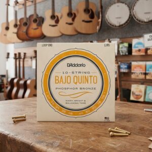 Cuerdas Bajo Quinto Daddario EJ85 de bronce set de 5 pares para bajo quinto