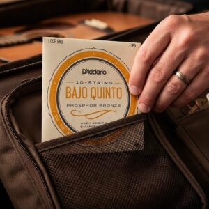Cuerdas Bajo Quinto Daddario EJ85 de bronce set de 5 pares para bajo quinto