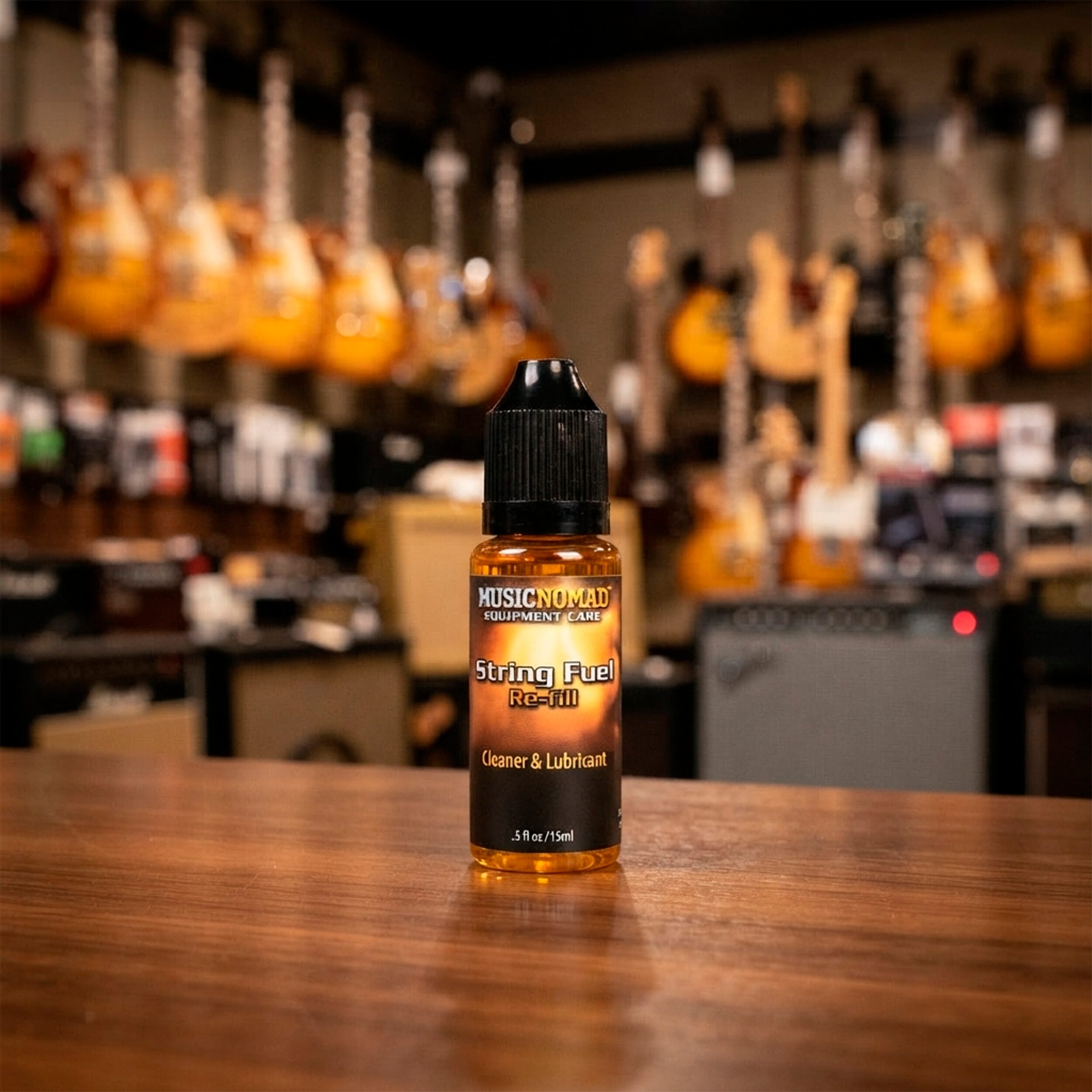Limpiador Cuerdas Guitarra MN120 Music Nomad repuesto String Fuel para limpieza y lubricación de cuerdas.