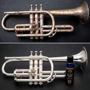 Limpiador De Alientos Plata Y Niquel Music Nomad MN701 pulidor de 120 ml para instrumentos de viento