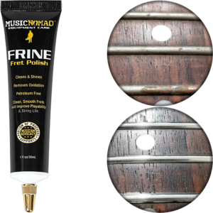 Limpiador de Trastes Guitarra MN104 Music Nomad Fret Polish de 30 ml para limpiar y abrillantar trastes
